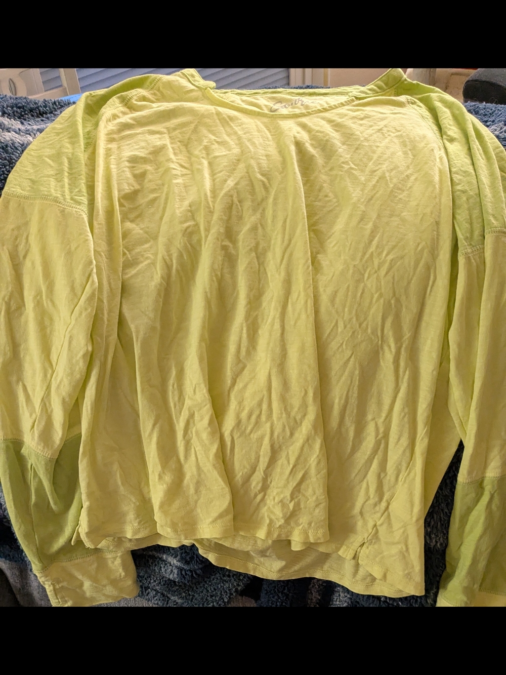 Studio Neon Lime Long Sleeve Tee